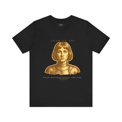 JOAN —Faith marched before the army