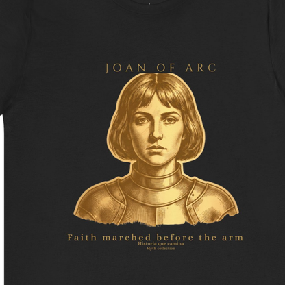 JOAN —Faith marched before the army