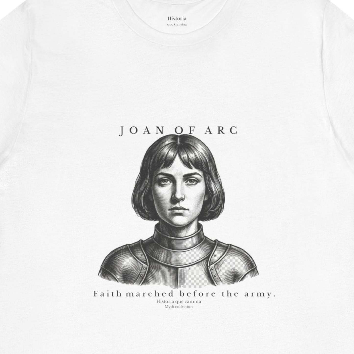 JOAN —Faith marched before the army