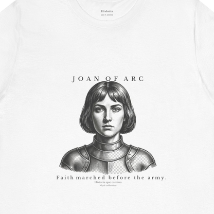 JOAN —Faith marched before the army