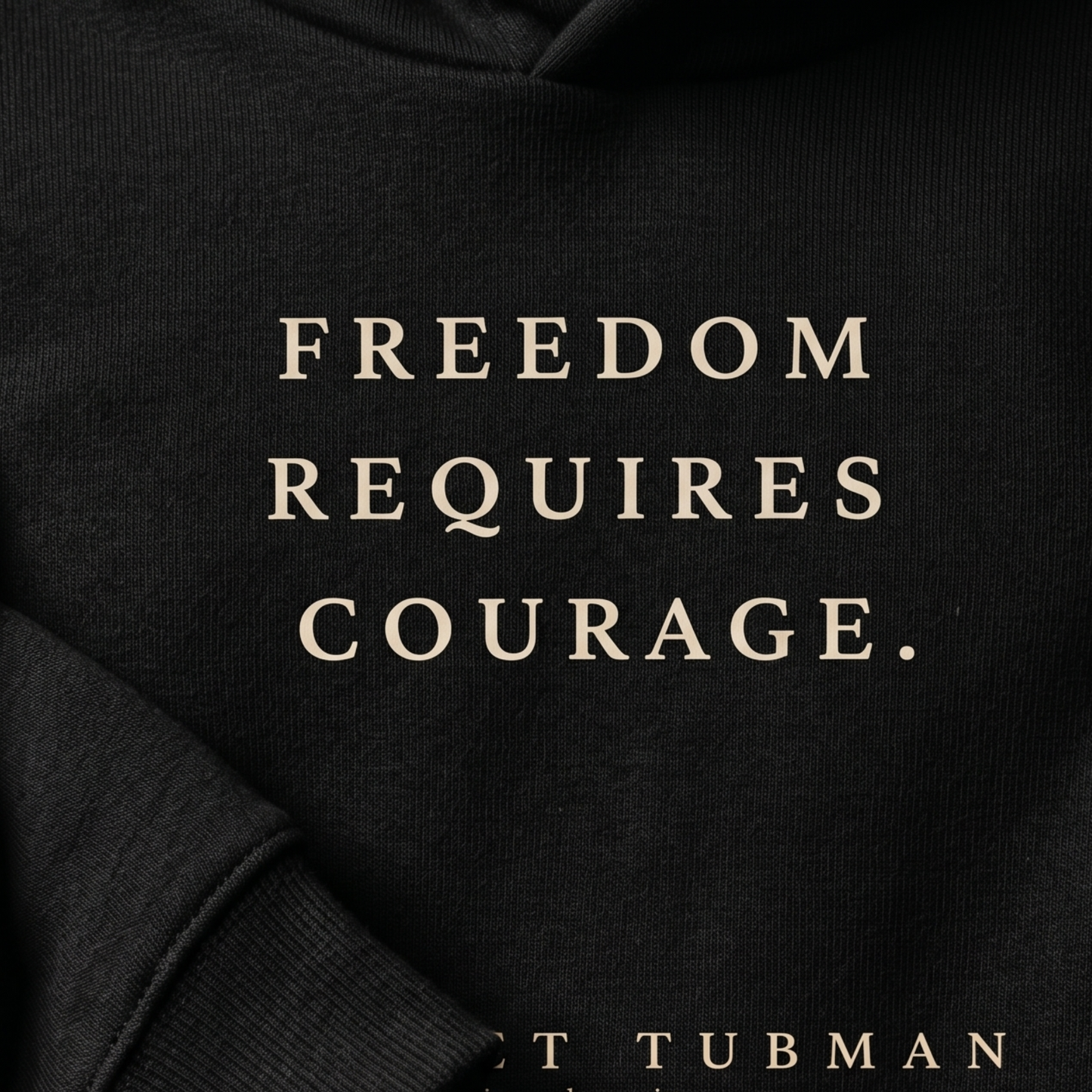 HARRIET-Freedom requires courage